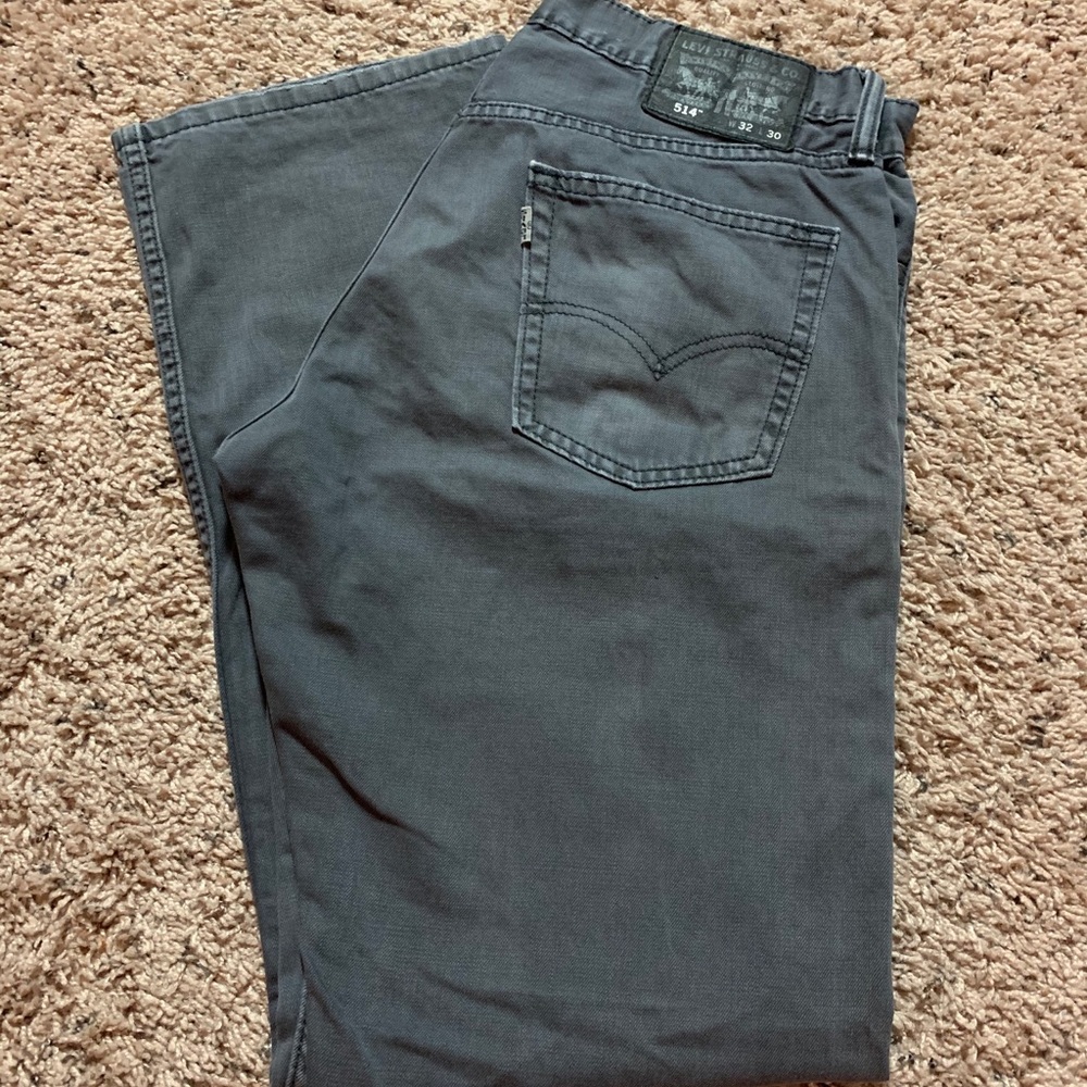 Men’s Grey 514 Levi Jeans